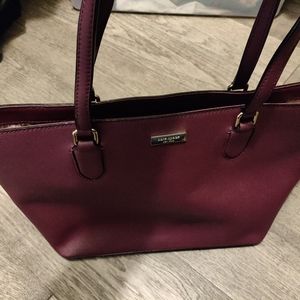 Brand new Kate Spade maroon handbag purse